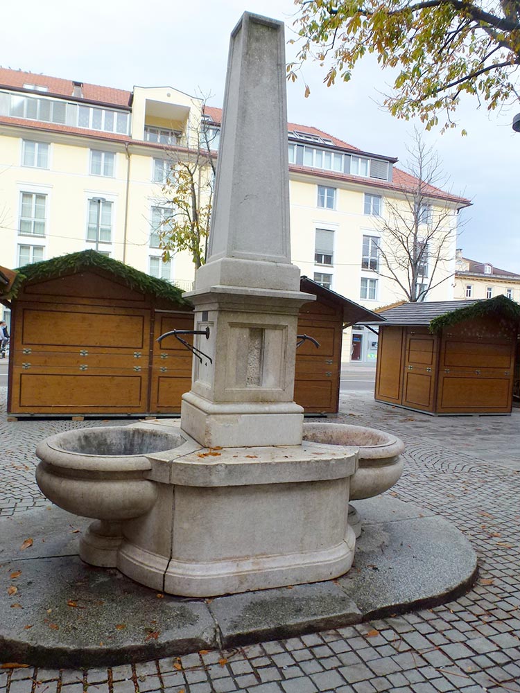 Marmorbrunnen Brunecker Graben - 2019